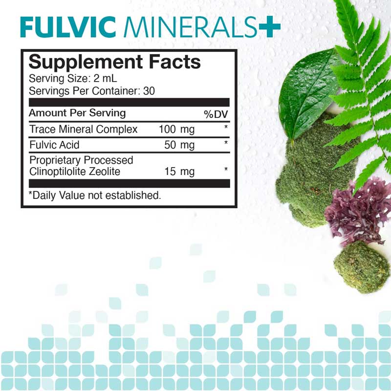 Fulvic Minerals Ingredients