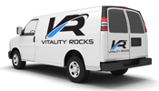 Vitality Rocks Delivery Van