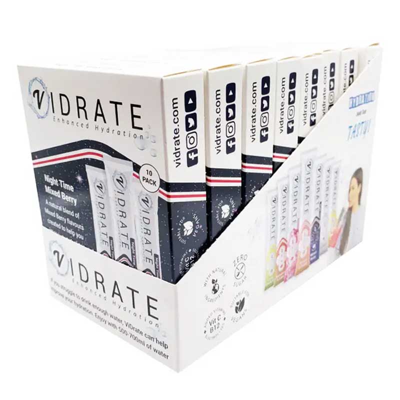 ViDrate Hydration Sachets Vitality Rocks