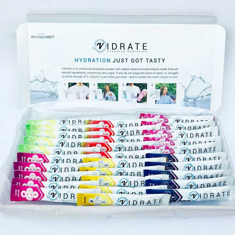 ViDrate Hydration Sachets Vitality Rocks