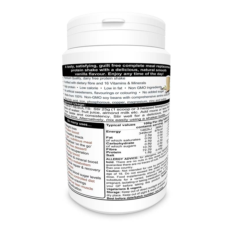 Dairy Free Meal Replacement Shakes Vitality Rocks