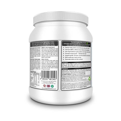 Stevia Sweetened Whey Protein